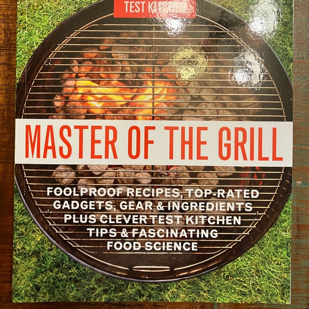 Master of the Grill Paperback Cookbook